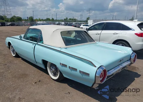 1962 Ford Thunderbird from USA, damaged, VIN 0000002Y85Z168701